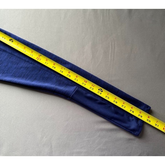 Nike Dri Fit Sweatshirt Women Medium Blue 1/4 Zip Long Sleeve High Neck Running - Picture 11 of 16